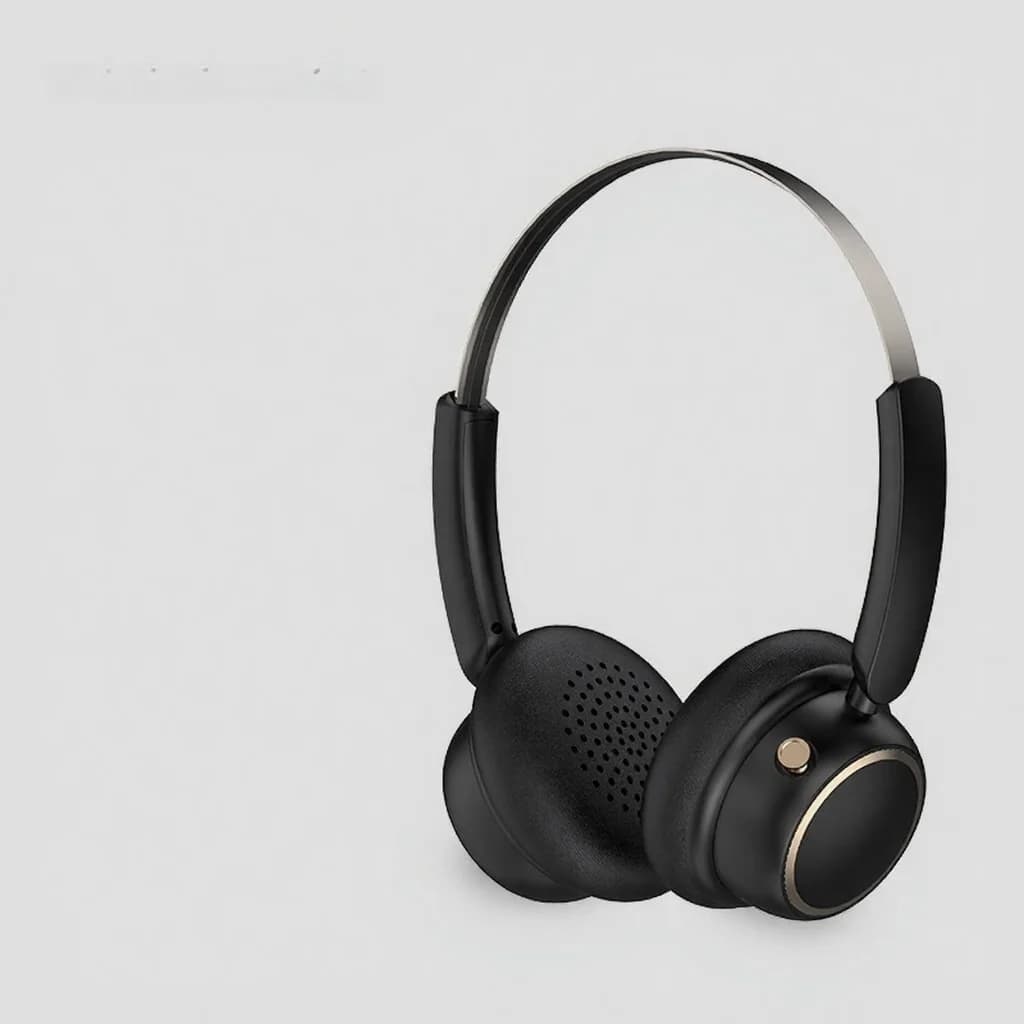 Ретро безжични Bluetooth слушалки с метална лента и дълга автономност