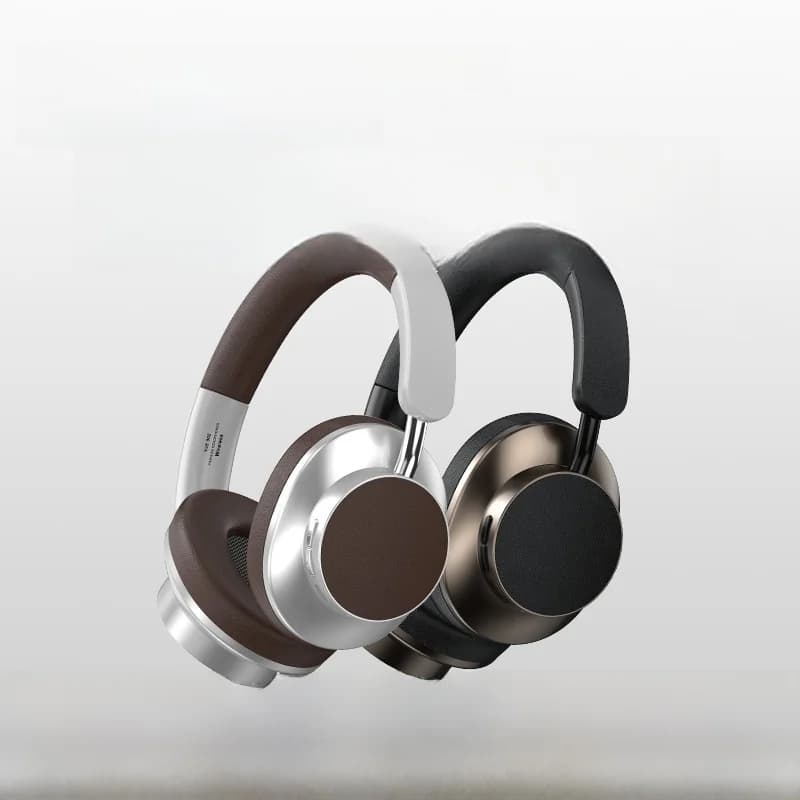 Ретро Bluetooth слушалки с FM радио и слот за TF карта