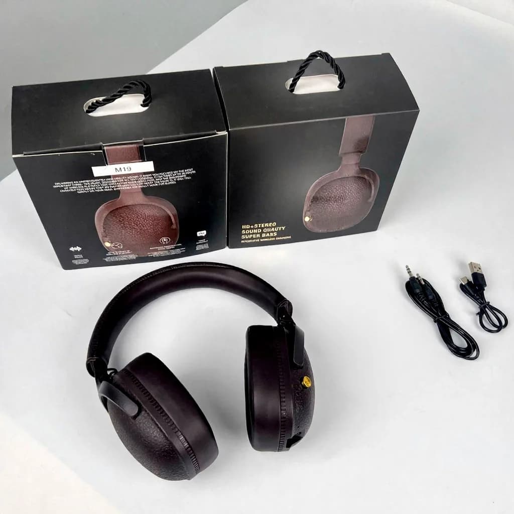 Ретро Bluetooth слушалки с микрофон