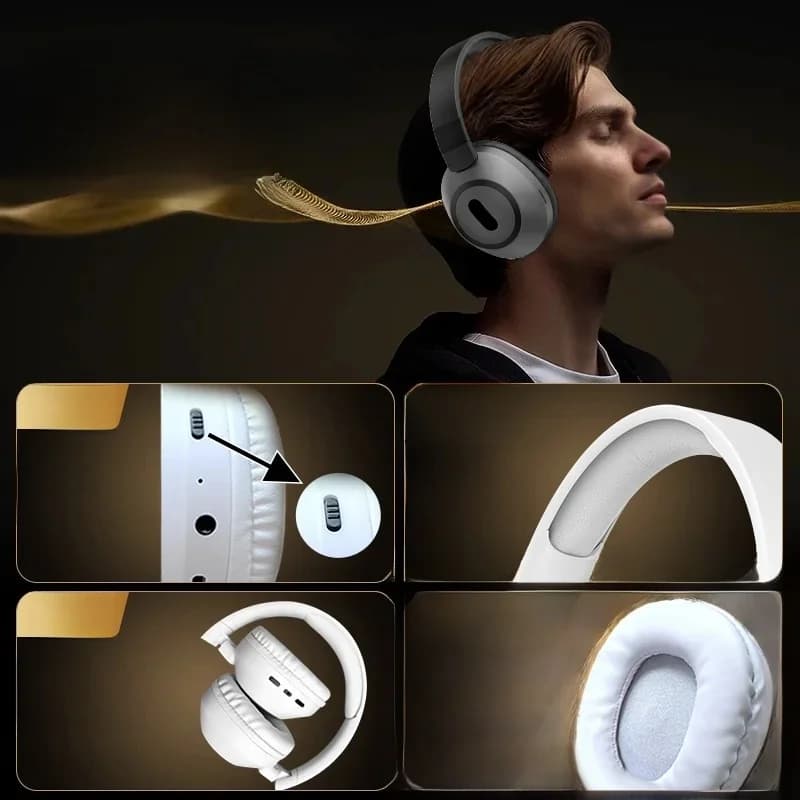 Безжични Bluetooth слушалки с дълъг живот на батерията