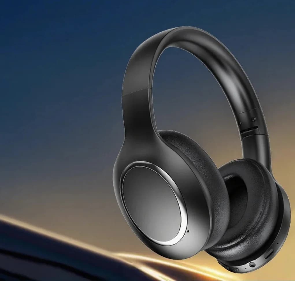 Навушни Bluetooth слушалки с активно шумопотискане и дълга автономност