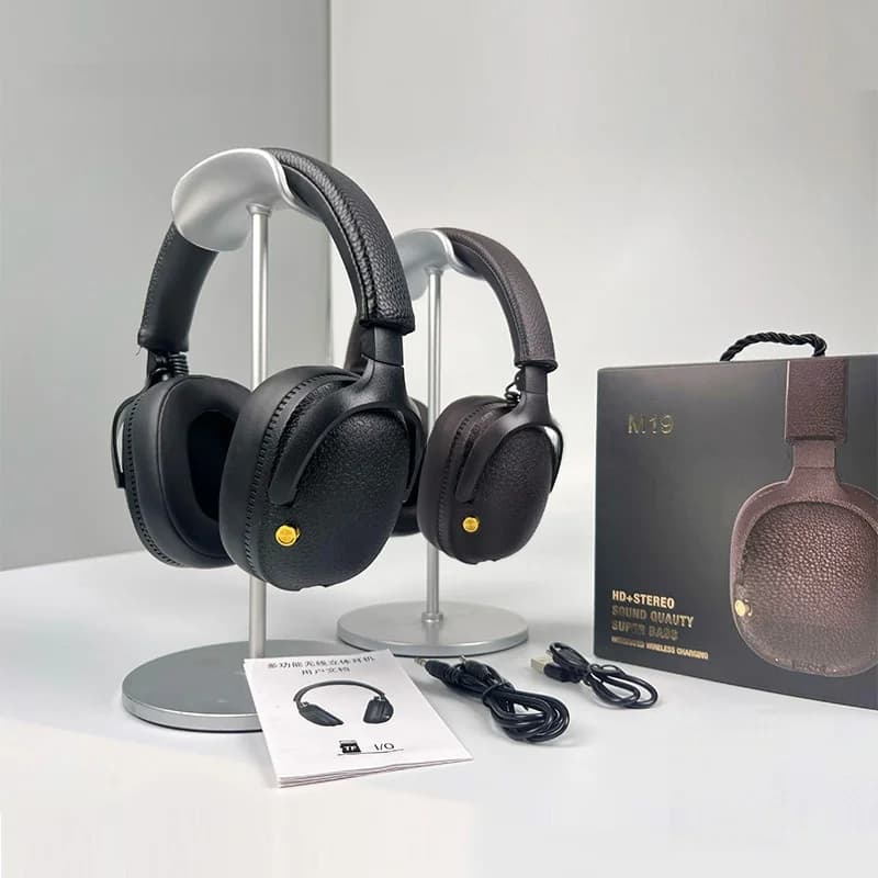 Ретро Bluetooth слушалки с микрофон