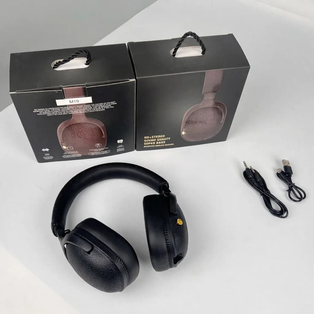 Ретро Bluetooth слушалки с микрофон