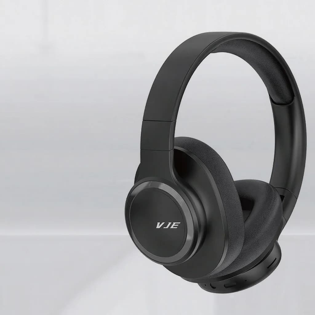 Безжични слушалки над ухото с дълга автономност и Bluetooth 5.4