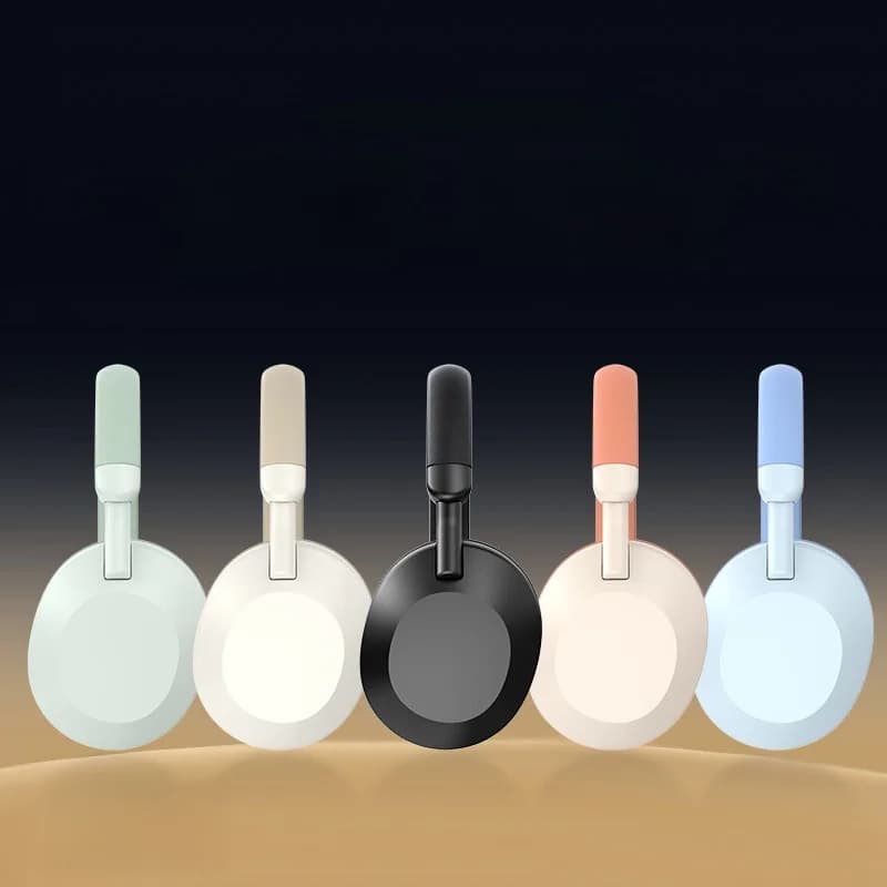Безжични околоушни слушалки с FM радио и Bluetooth 5.4