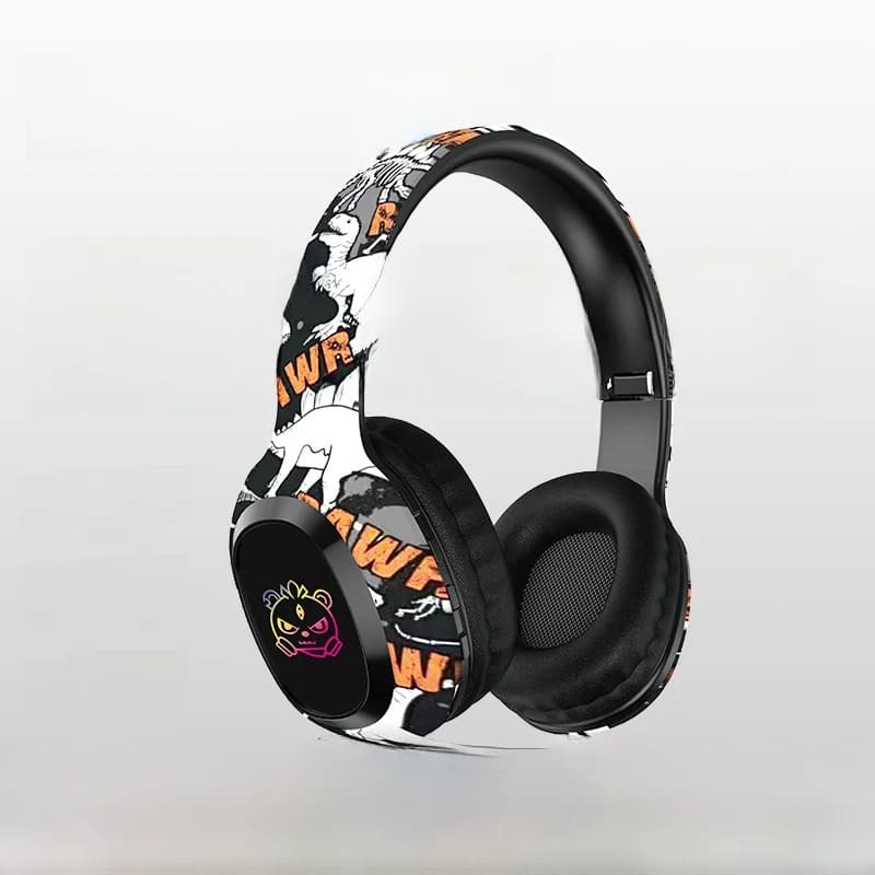 Безжични слушалки тип „на главата“ със слот за TF карта и Bluetooth