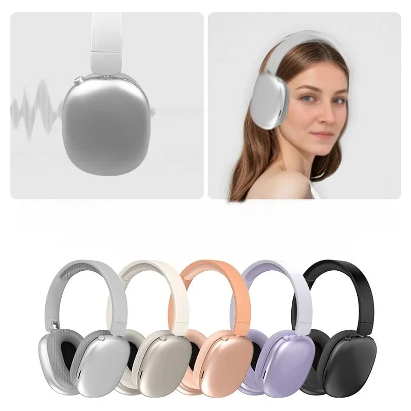 Безжични Bluetooth слушалки с активно шумопотискане и микрофон