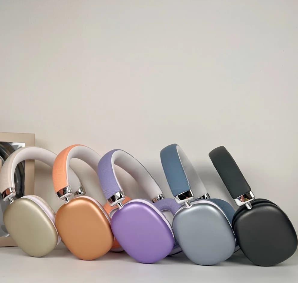 Безжични наглавни слушалки с Bluetooth 5.4 и дълъг живот на батерията