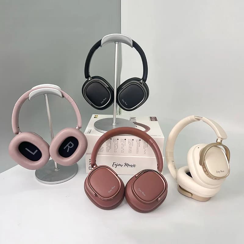 Ретро Bluetooth слушалки тип „over-ear“ с активно шумопотискане