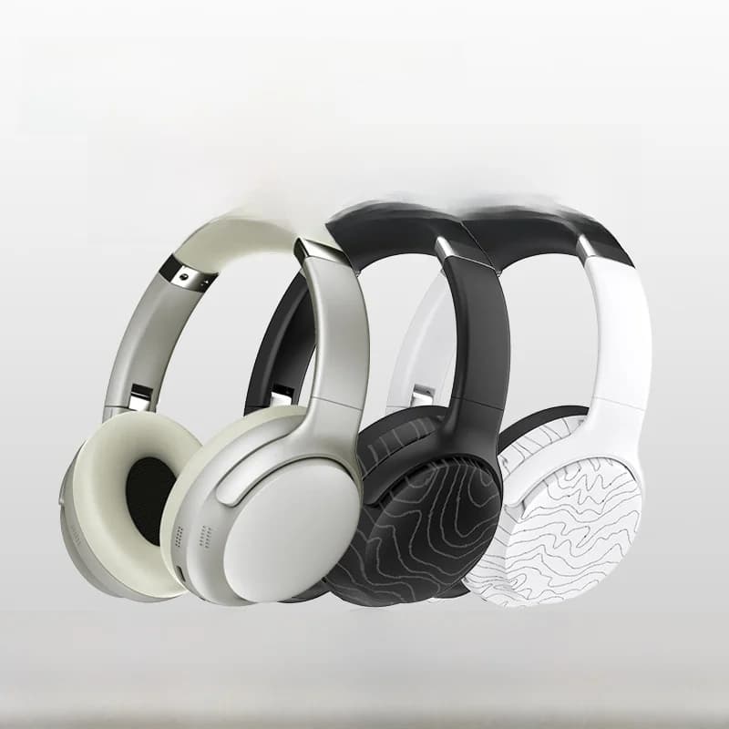 Безжични Bluetooth слушалки тип „над ухото“ с FM радио и шумопотискане