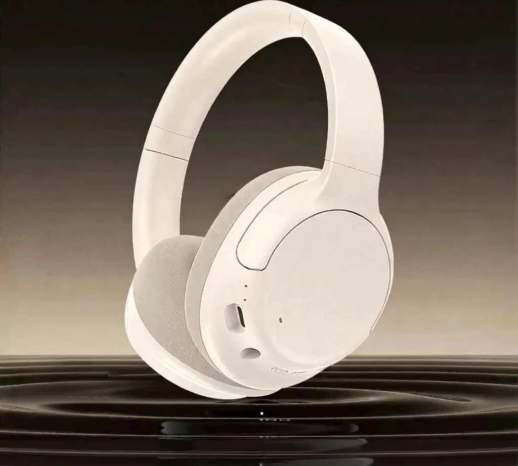 Безжични Bluetooth слушалки с активно шумопотискане, надвушни, дълга автономност