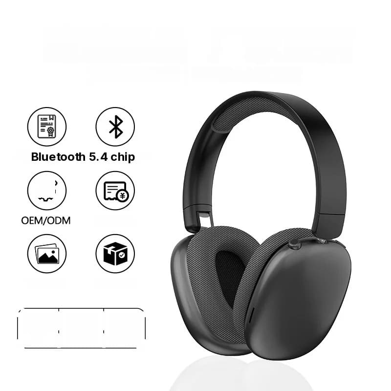 Навушни безжични Bluetooth слушалки с FM радио и слот за TF карта