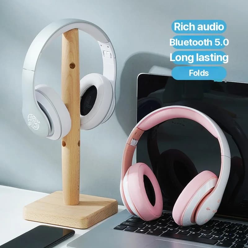 Безжични Bluetooth слушалки на ухо с дълга автономност