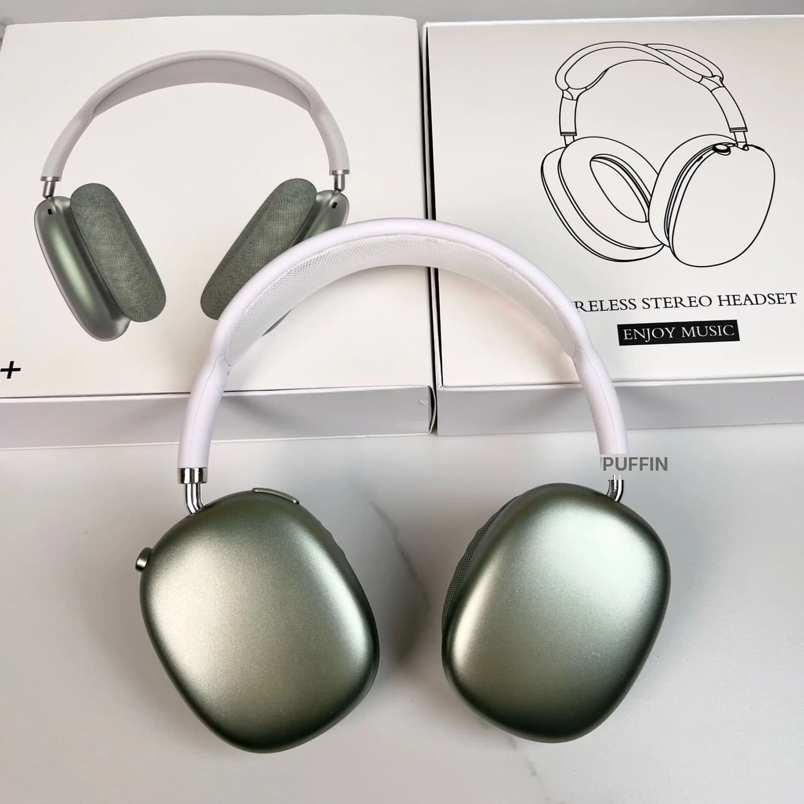 Безжични Bluetooth слушалки с FM радио и слот за TF карта